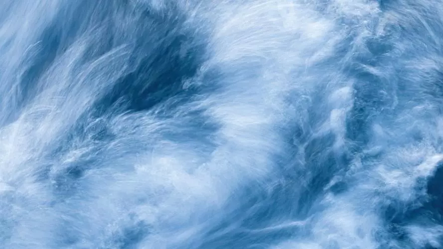 swirling clouds