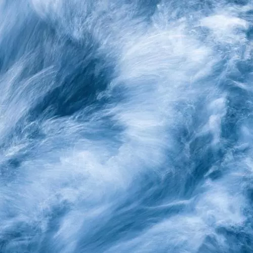 swirling clouds